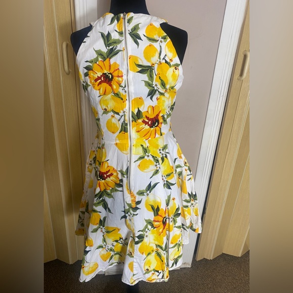 Quiz brand lemon 🍋 printed summer dress - Picture 3 of 5